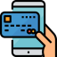 Mobile payment icon 64x64