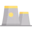 Nuclear plant icon 64x64