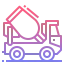 Concrete mixer 图标 64x64