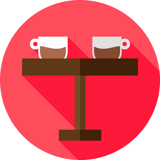 Coffee table icon