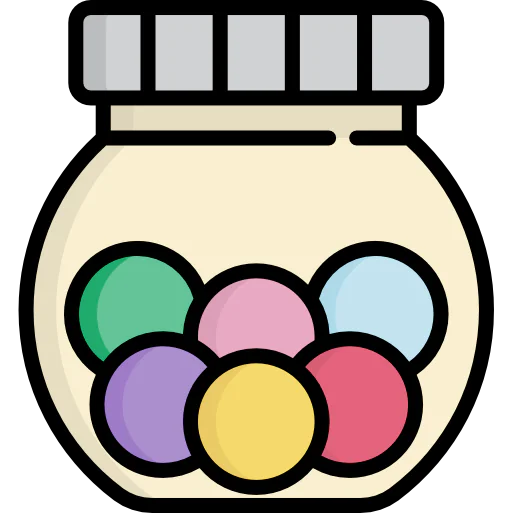 Candy jar icon