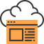 Cloud computing icon 64x64