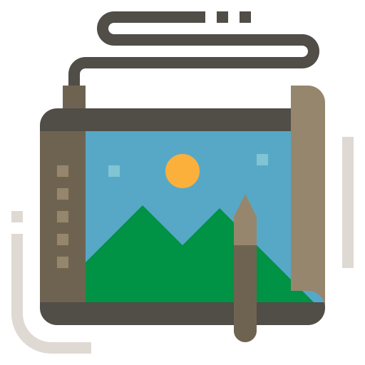 Graphic tablet icon