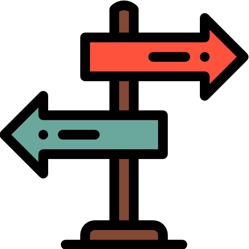 Decision making icon