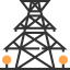 Electric tower icon 64x64