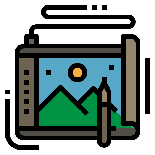 Graphic tablet Symbol
