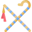 Crook and flail Ikona 64x64