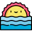 Sunset icon 64x64