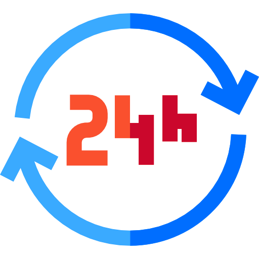 24 hours icon