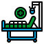 Hospital bed icon 64x64