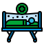 Hospital bed icon 64x64