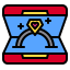 Wedding ring icon 64x64