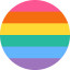 Rainbow flag Symbol 64x64
