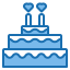 Wedding cake icon 64x64