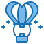 Air hot balloon icon 64x64