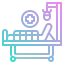 Hospital bed icon 64x64