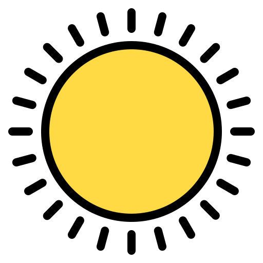 Sun icon