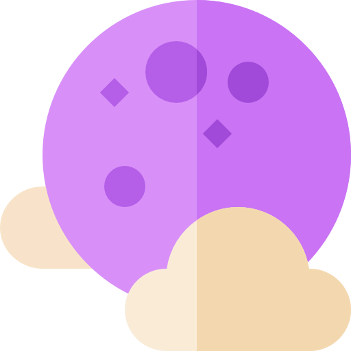 Full moon icon