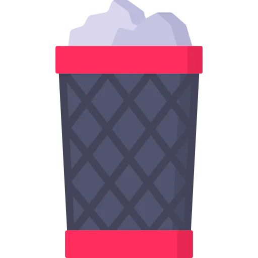 Trash can ícone