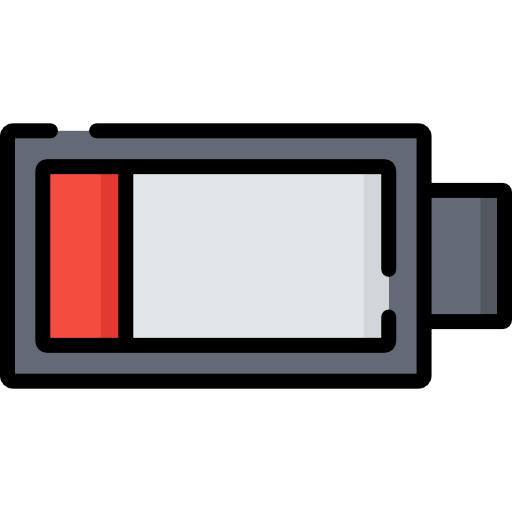 Low battery ícono