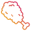 Fried chicken アイコン 64x64