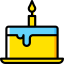 Birthday cake icon 64x64