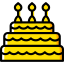 Birthday cake icon 64x64