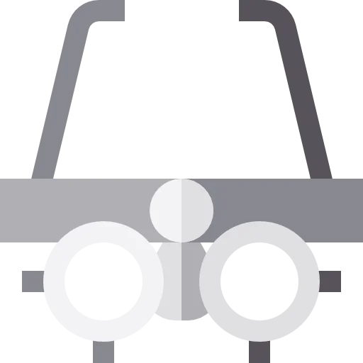 Testing glasses icon