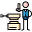 Industrial robot icon 64x64