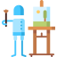 Robot Symbol 64x64