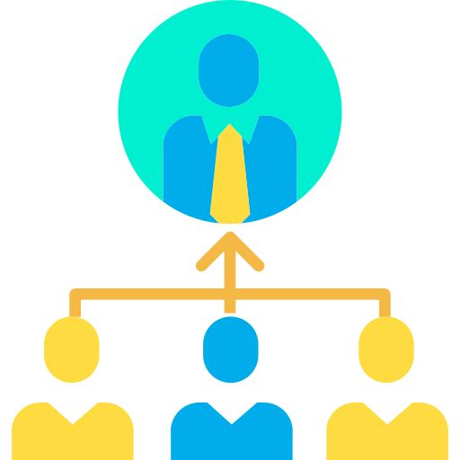 Hierarchy structure ícono