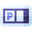 Parking ticket icon 64x64