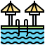 Swimming pool icon 64x64
