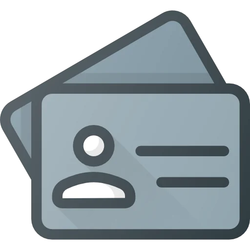 Business cards 图标