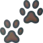 Pawprints icon 64x64