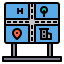 City map icon 64x64