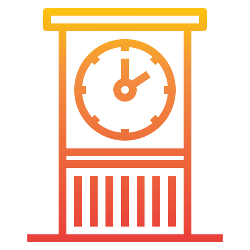 Clock tower icon