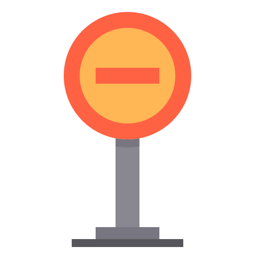 Do not enter icon