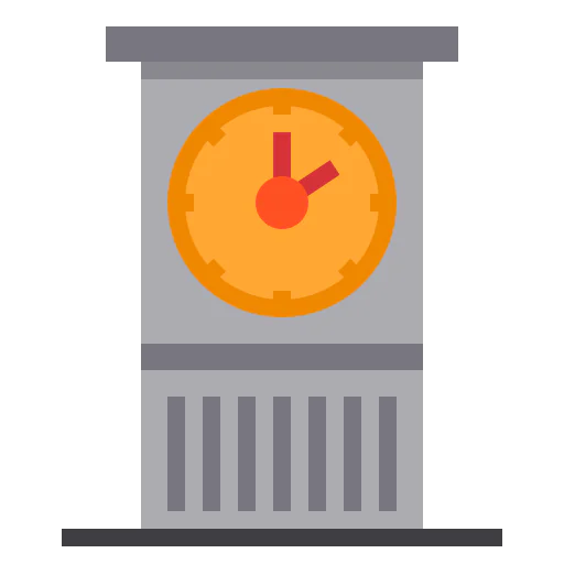 Clock tower icon
