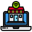 Online shopping Ikona 64x64