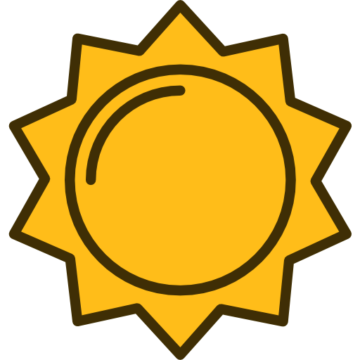 Sun icon