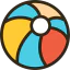 Пляжный мяч иконка 64x64