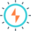Solar energy icon 64x64