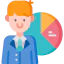 Pie chart icon 64x64