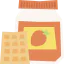 Strawberry jam icon 64x64