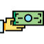 Money transfer icon 64x64