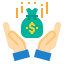 Money bag icon 64x64