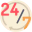 24 hours icon 64x64