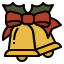 Christmas bell icon 64x64