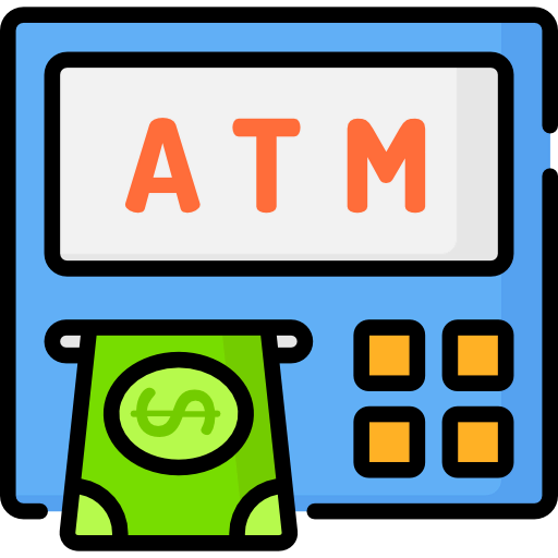 Atm machine icon